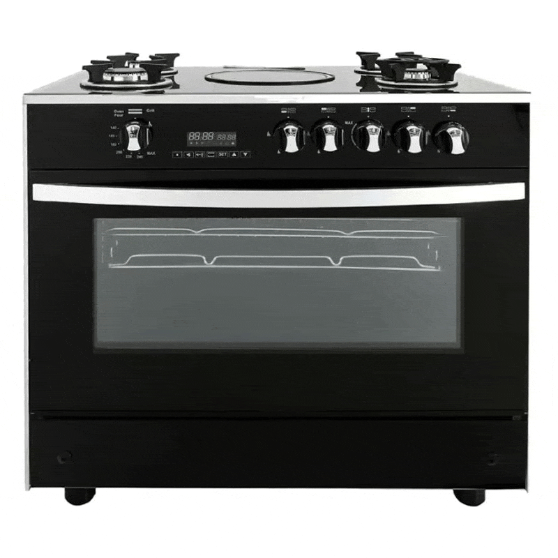 Cuisinière à Gaz Unionaire 90 cm Noir